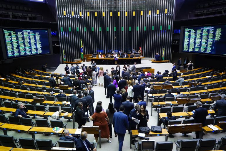 Plenário da Câmara dos Deputados (Foto: Pablo Valadares/Câmara dos Deputados)